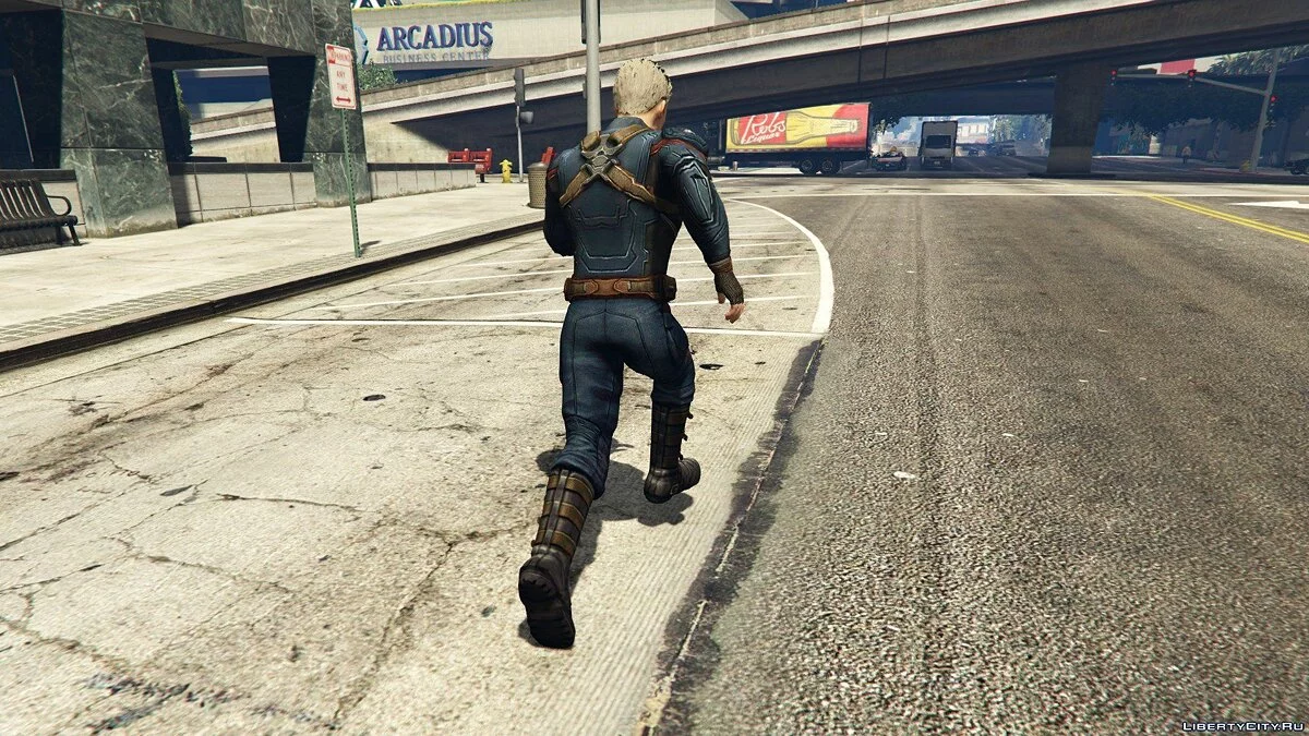 Капитан Америка из фильма "Мстители: Финал" 1.1 / GTA 5