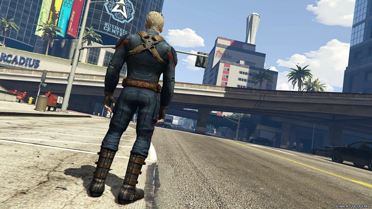 Капитан Америка из фильма "Мстители: Финал" 1.1 / GTA 5