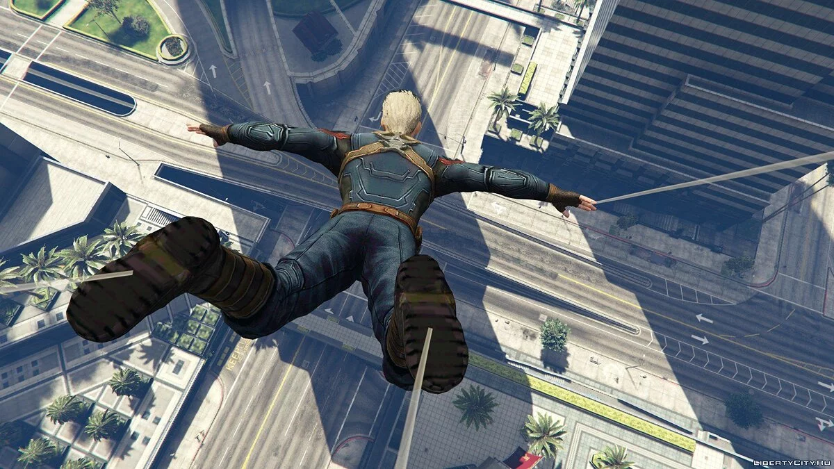 Капитан Америка из фильма "Мстители: Финал" 1.1 / GTA 5