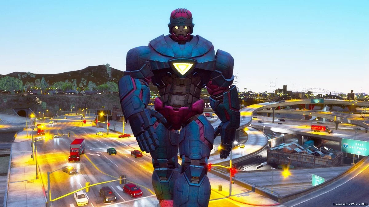 Master Mold из игры Marvel Future Fight / GTA 5