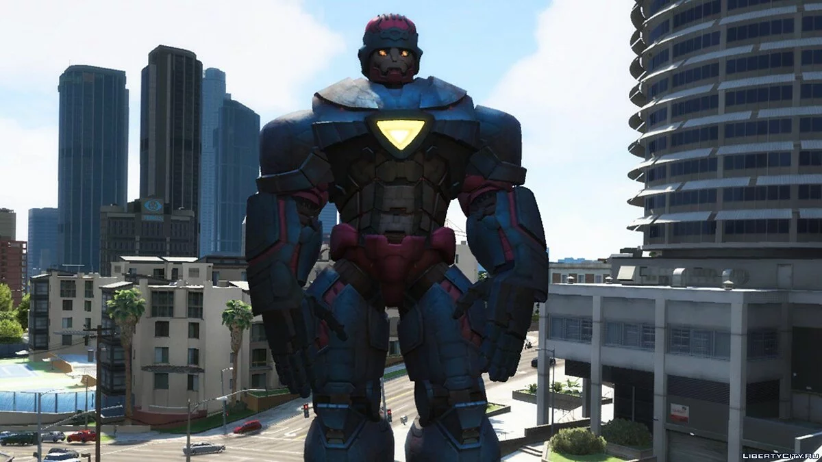 Master Mold из игры Marvel Future Fight / GTA 5