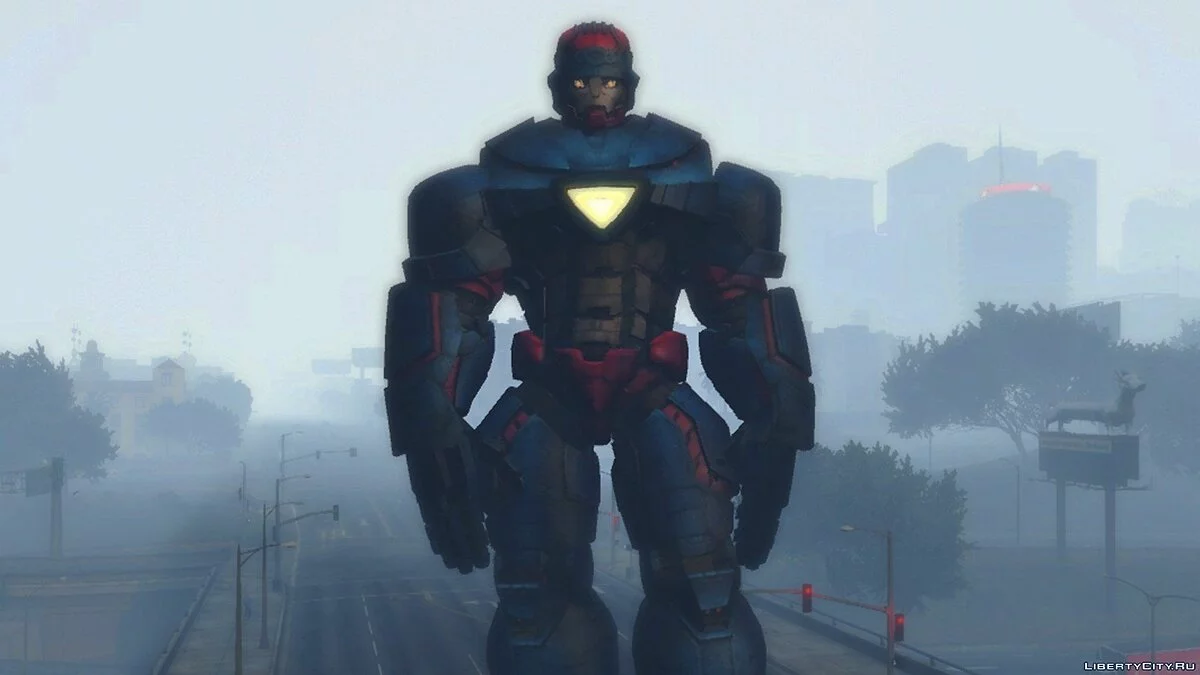 Master Mold из игры Marvel Future Fight / GTA 5