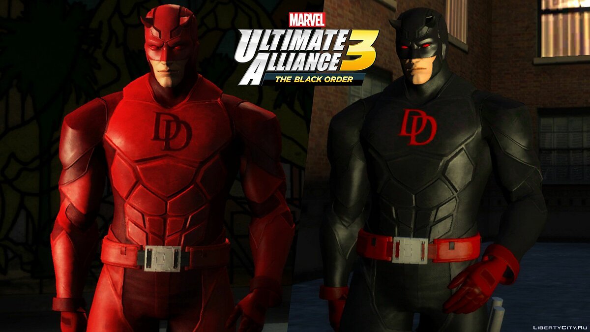 Скачать Сорвиголова (Marvel Ultimate Alliance 3) 1.0 для GTA 5