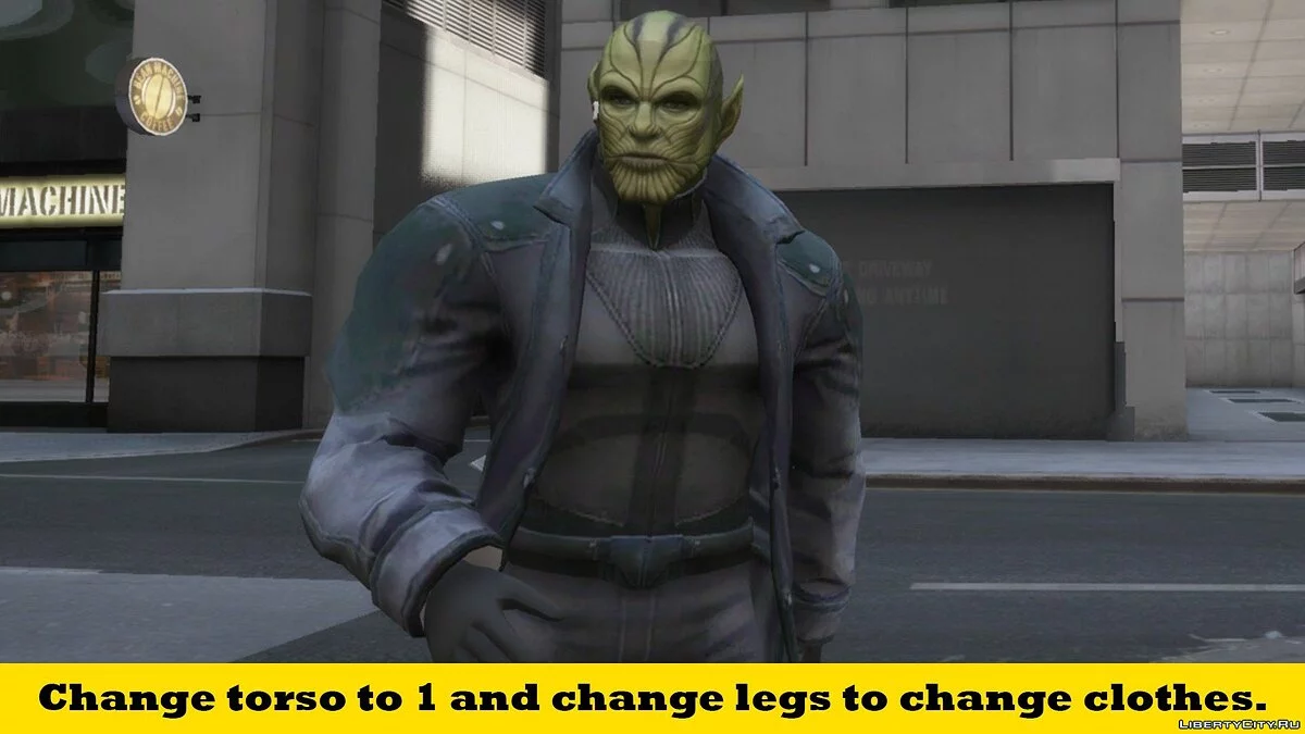 Талос / Ник Фьюри Скрулл / GTA 5
