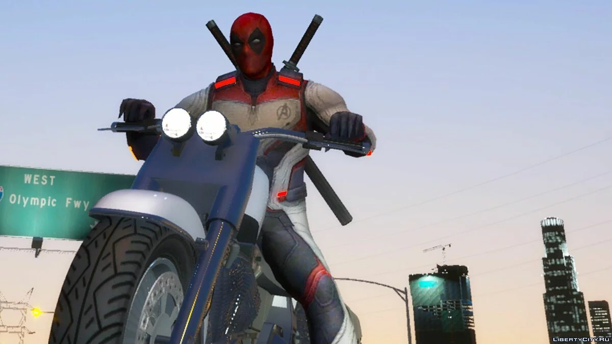 Дэдпул из Marvel Future Fight / GTA 5