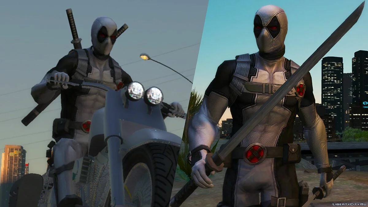 Дэдпул из Marvel Future Fight / GTA 5