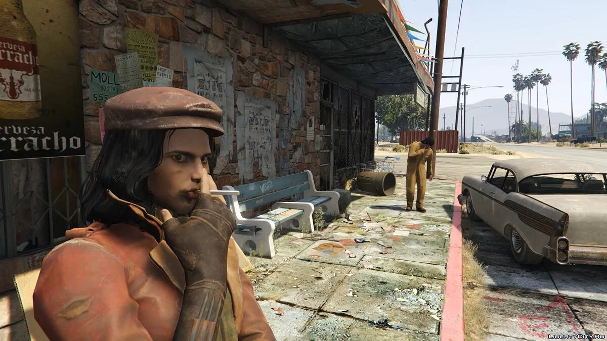 Пайпер Райт из Fallout 4 / GTA 5