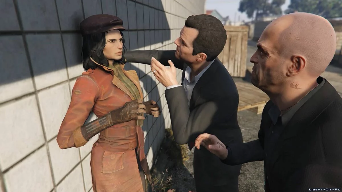 Пайпер Райт из Fallout 4 / GTA 5