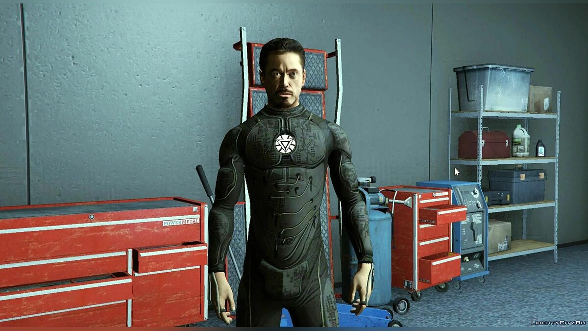 Замена tony stark.yft в GTA 5 (3 файла)