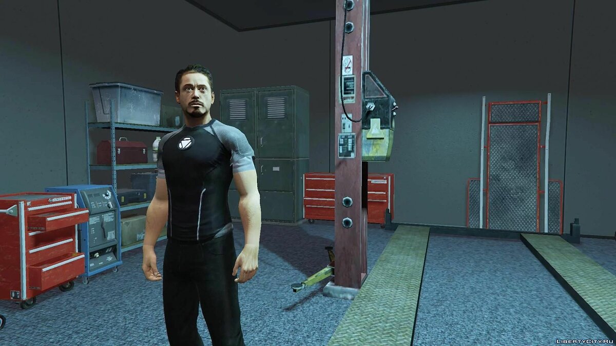 Замена tony stark.yft в GTA 5 (3 файла)