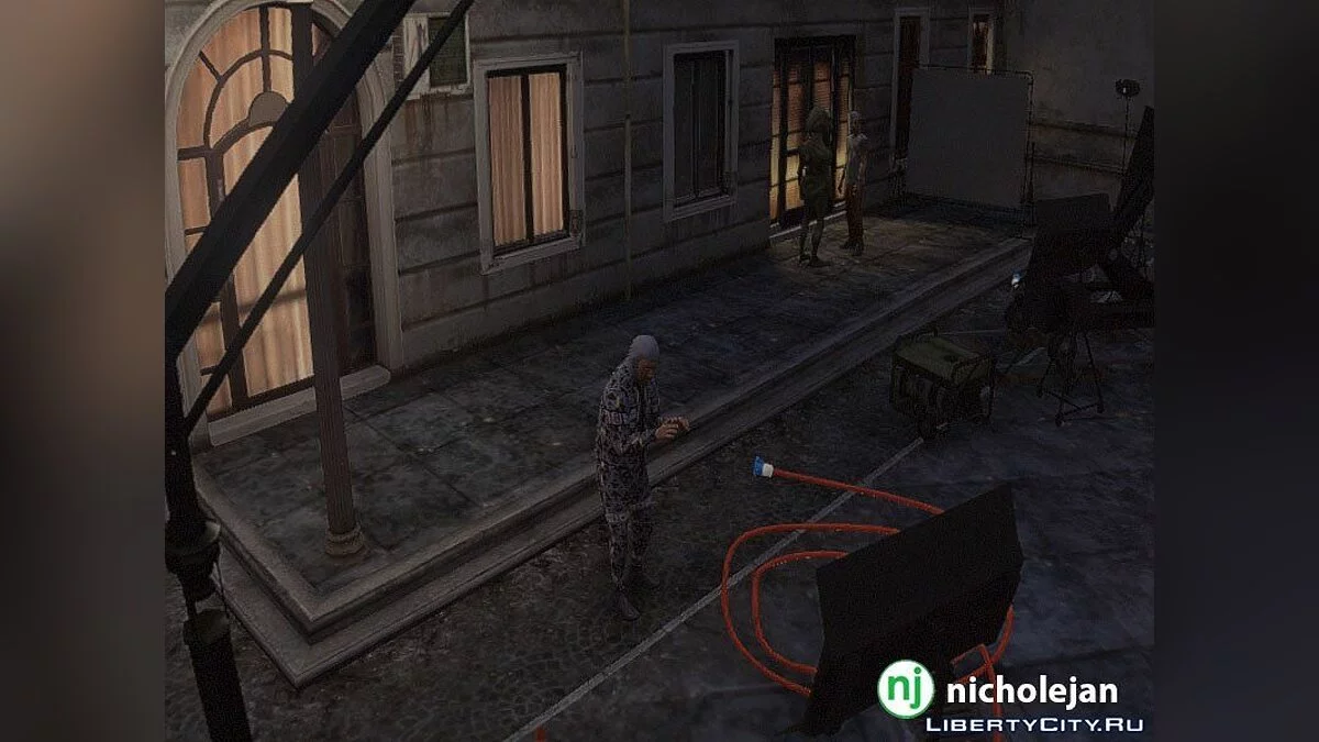 Человек в костюме для захвата движений / GTA 5