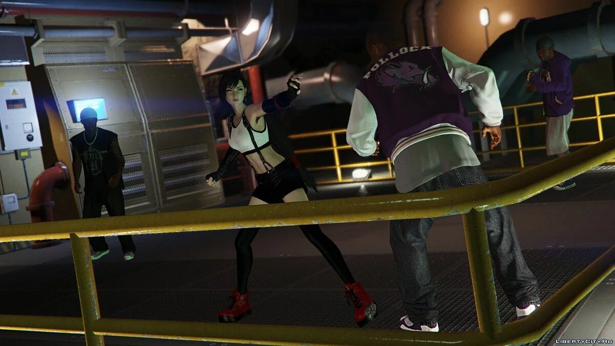 Тифа Локхарт из Final Fantasy 7 / GTA 5