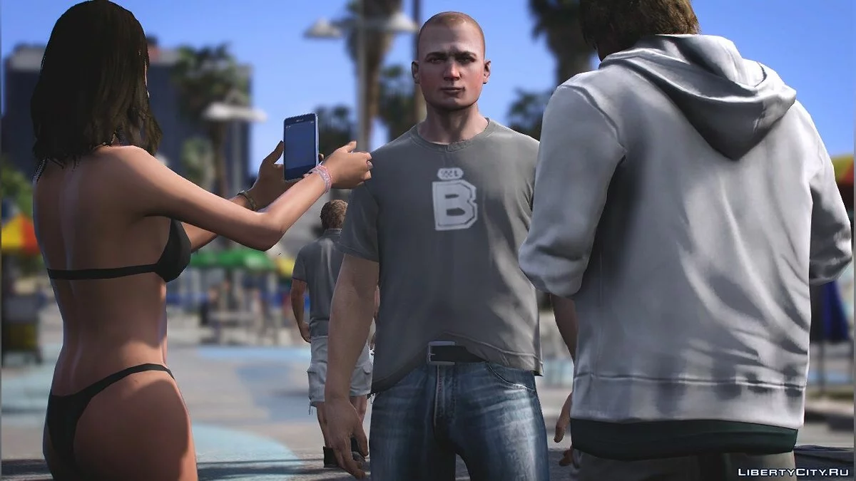 Джимми Хопкинс [Add-On Ped] 1.2 / GTA 5