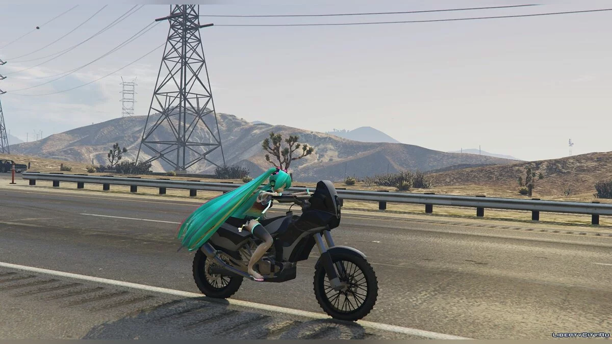 Мику Хацунэ из PDFT [Add-On Ped] 3.2 / GTA 5