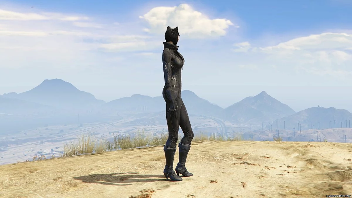 Женщина-кошка из Arkham City [Add-on Ped] 1.0 / GTA 5