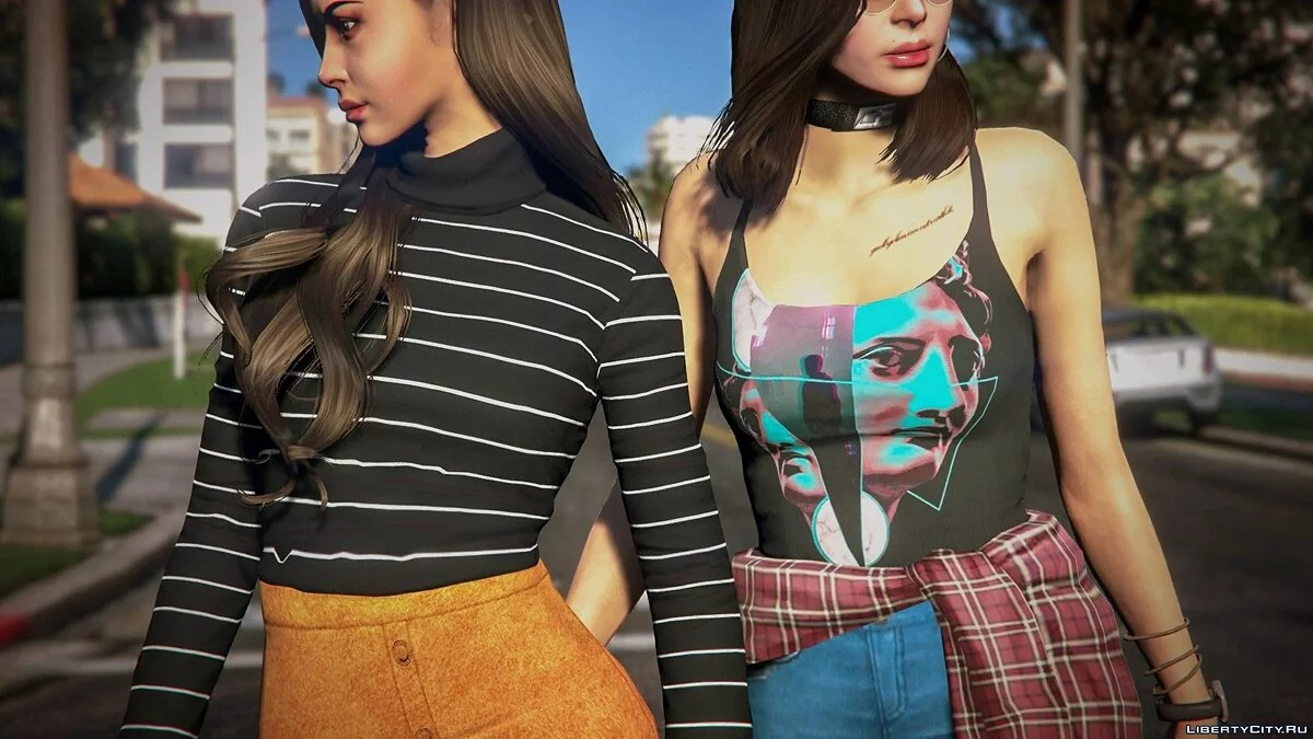 Ада Вонг в повседневной одежде [Add-On Ped | Replace] v1.1 / GTA 5