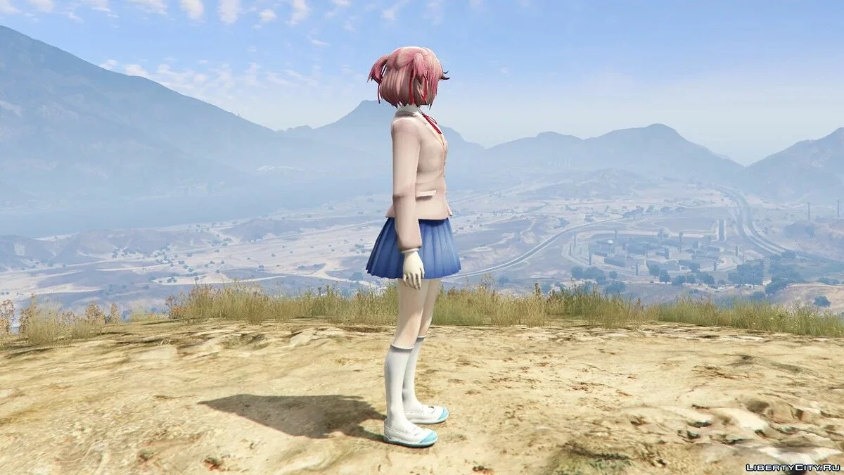 Нацуки из Doki Doki Literature Club / GTA 5