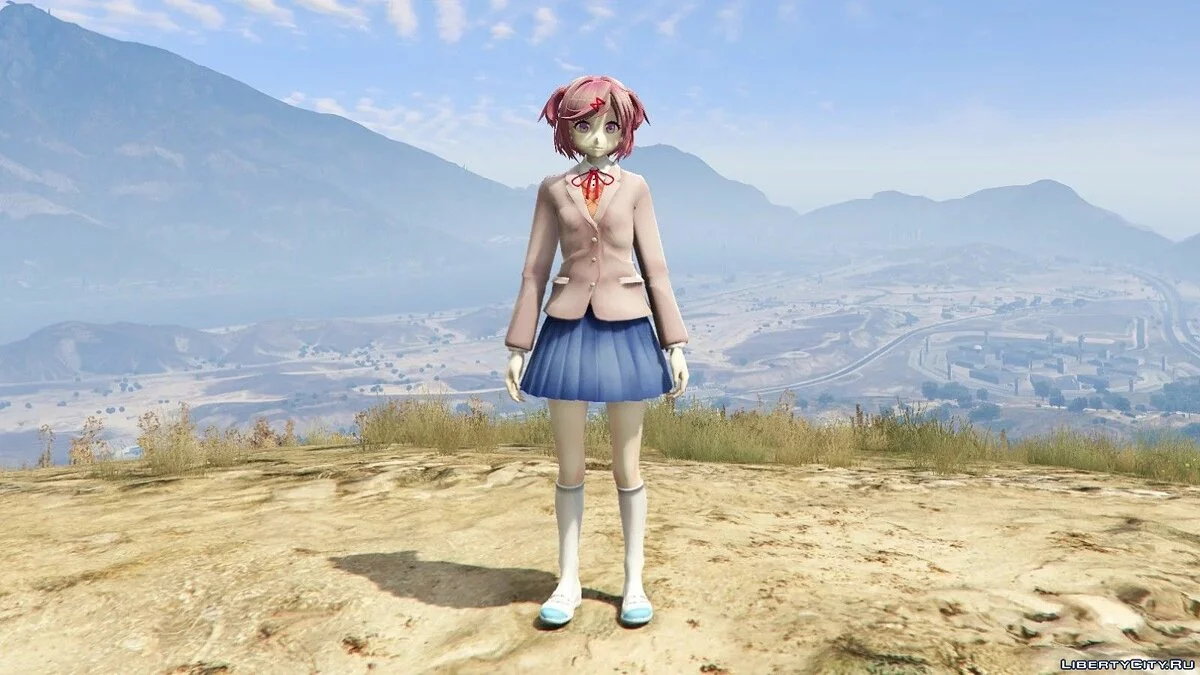 Нацуки из Doki Doki Literature Club / GTA 5