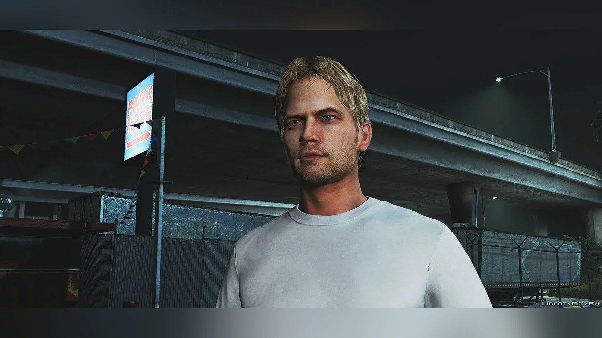 Пол Уокер [Add-On Ped] 1.0 / GTA 5