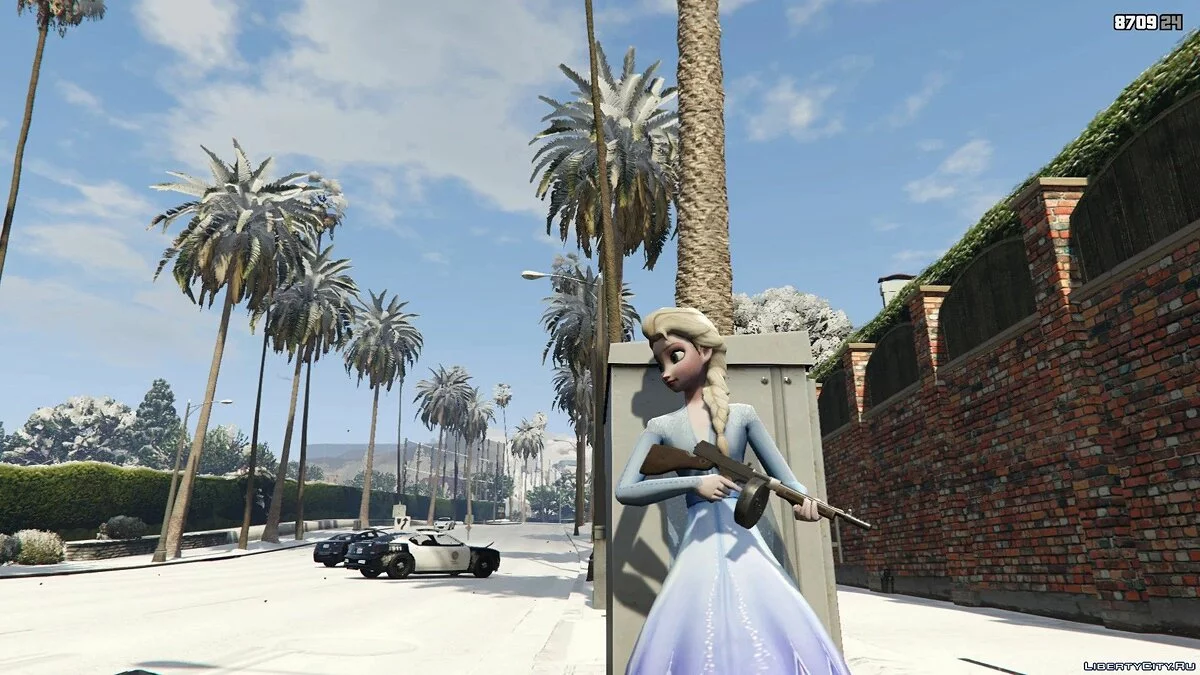 Elsa из Frozen II v0.3.1 / GTA 5