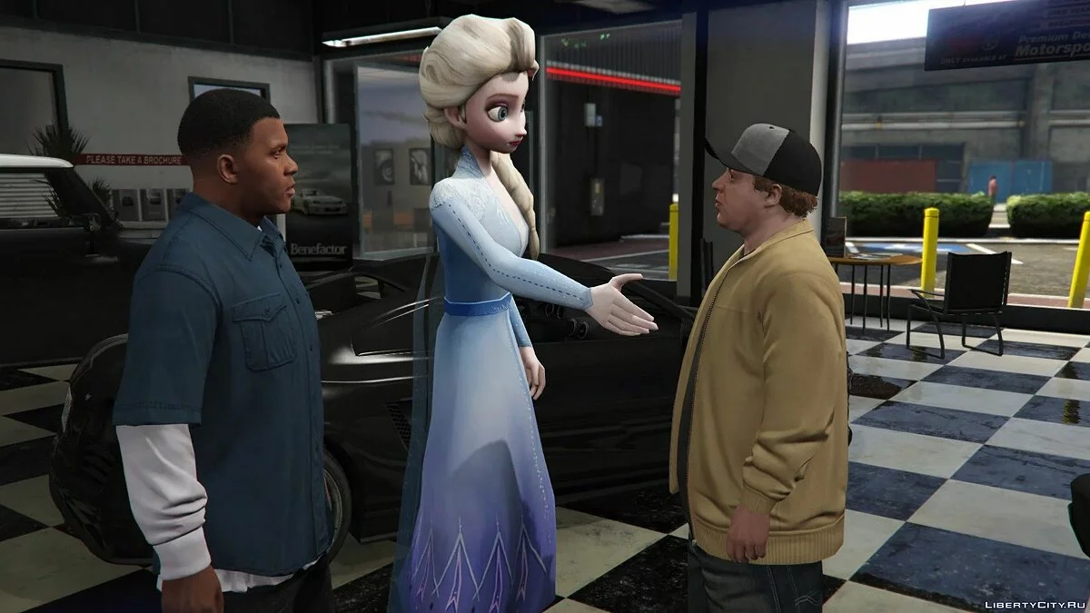 Elsa из Frozen II v0.3.1 / GTA 5