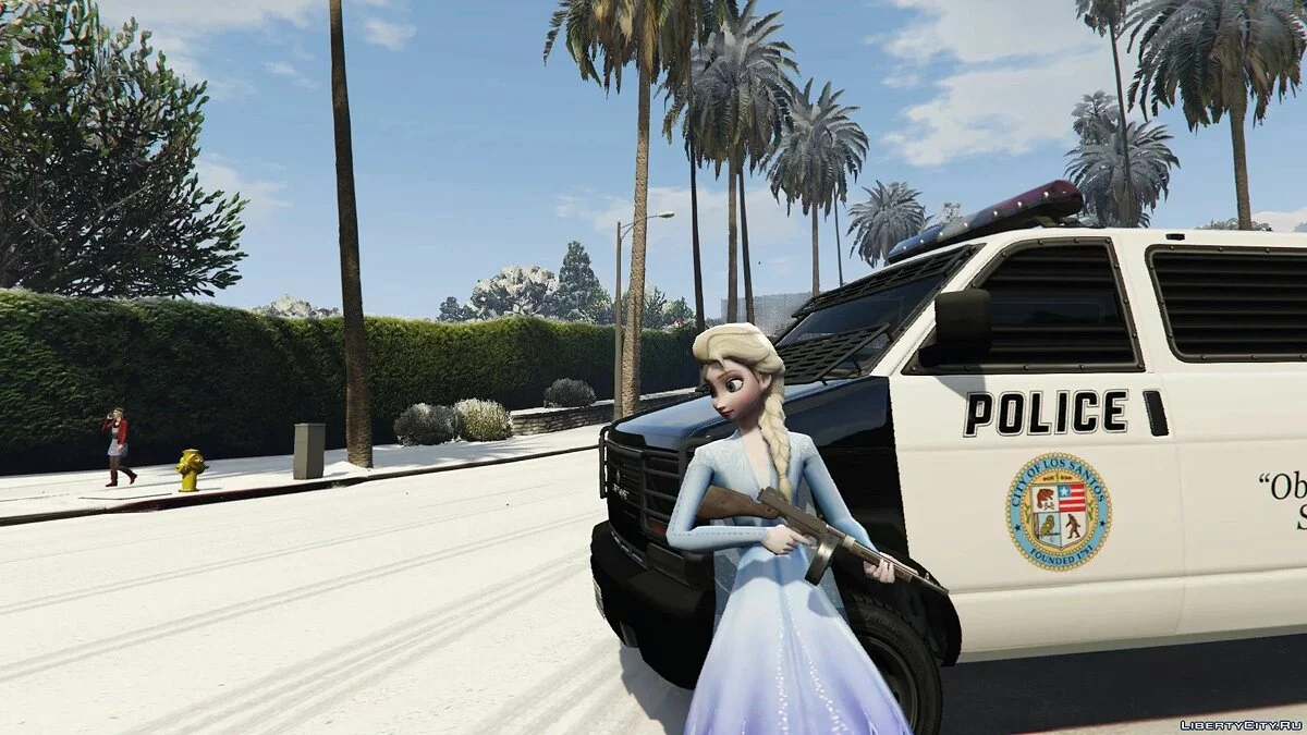 Elsa из Frozen II v0.3.1 / GTA 5
