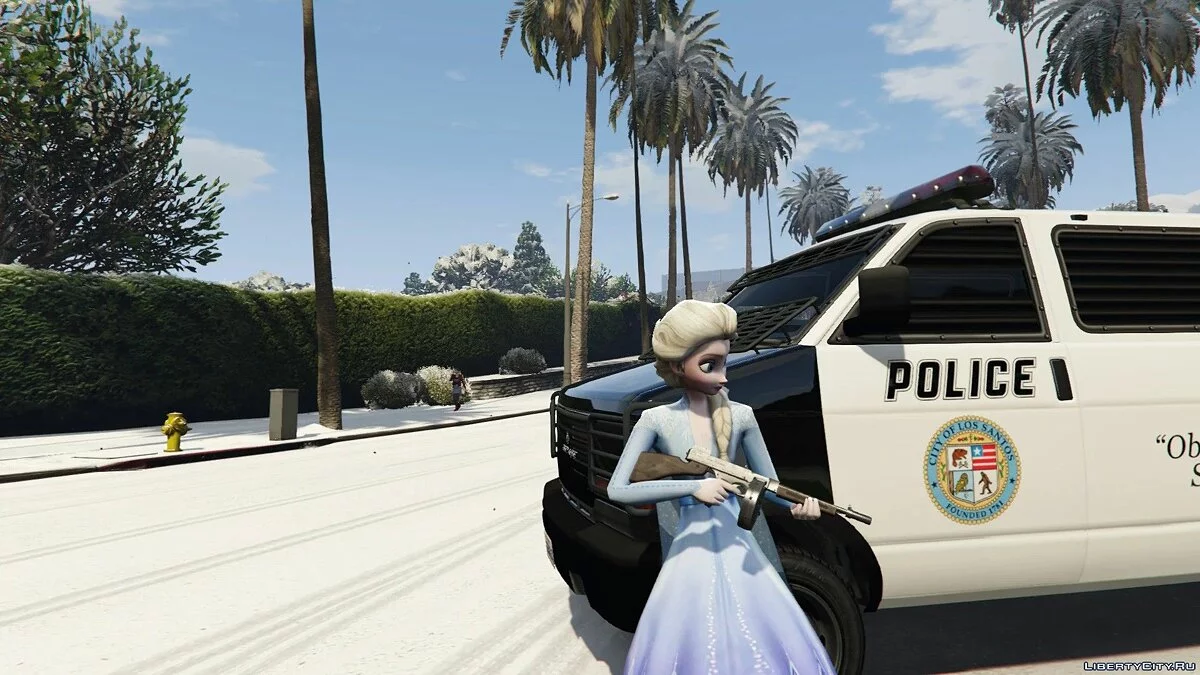 Elsa из Frozen II v0.3.1 / GTA 5
