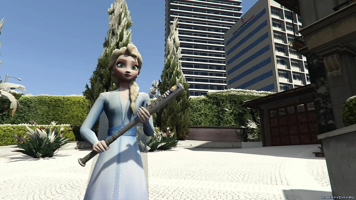 Elsa из Frozen II v0.3.1 / GTA 5