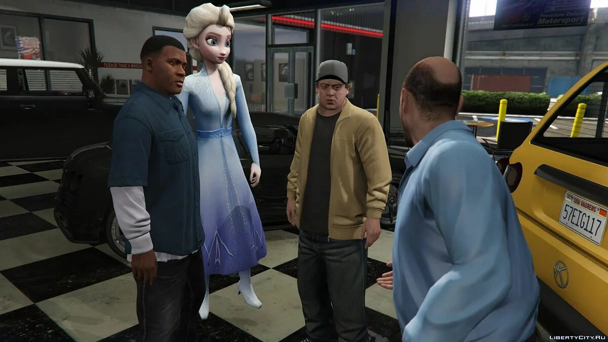 Elsa из Frozen II v0.3.1 / GTA 5