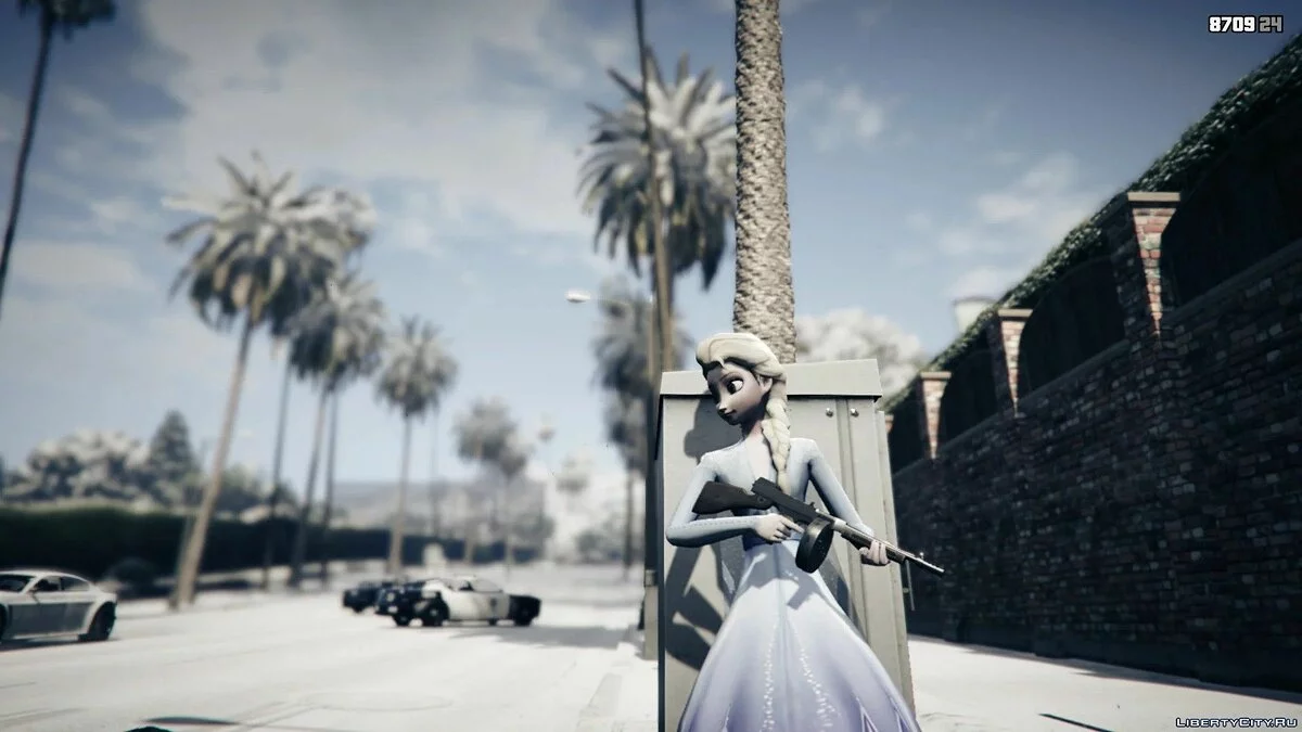 Elsa из Frozen II v0.3.1 / GTA 5