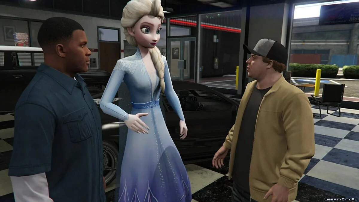 Elsa из Frozen II v0.3.1 / GTA 5