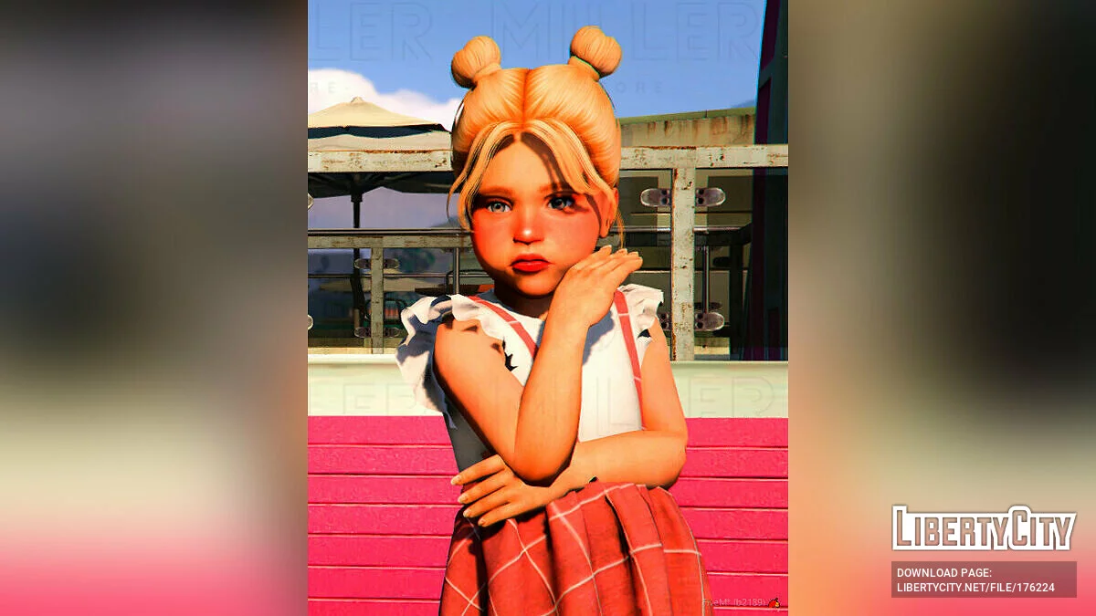 Девочка Ливия / GTA 5