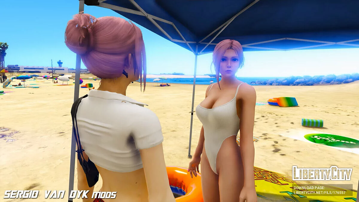Элиза в боди / GTA 5