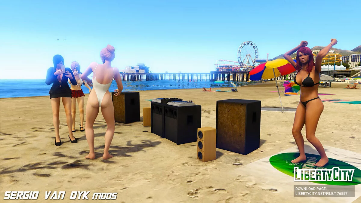 Элиза в боди / GTA 5