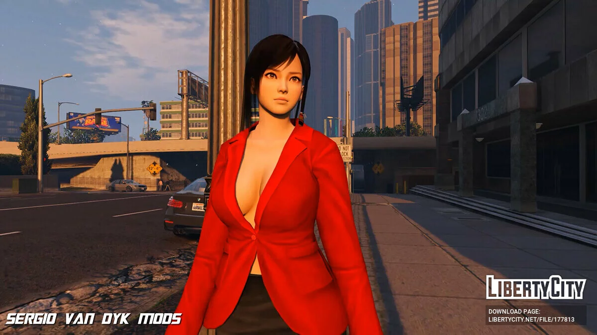 Кокоро в офисной одежде / GTA 5