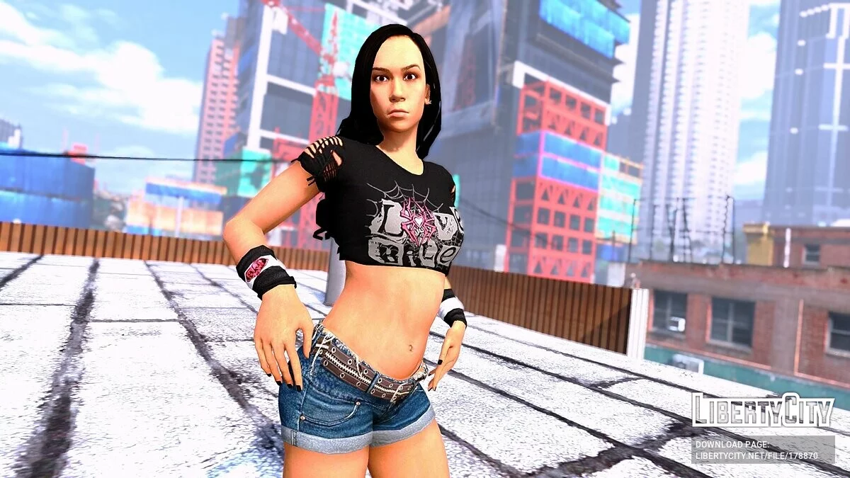 Эй Джей Ли из WWE2k15 / GTA 5