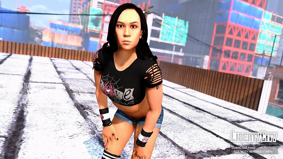 Эй Джей Ли из WWE2k15 / GTA 5