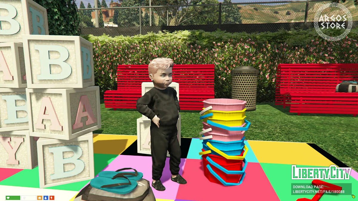 Ребёнок Хидеки / GTA 5