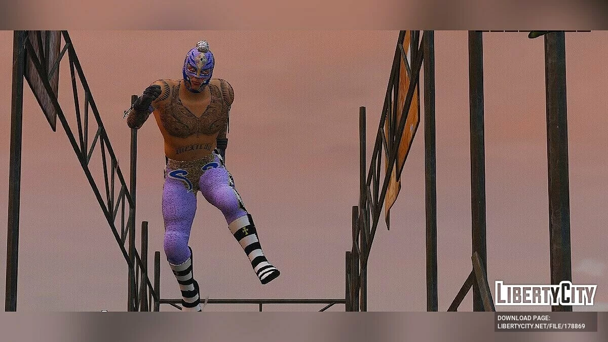 Рей Мистерио из WWE2k20 / GTA 5