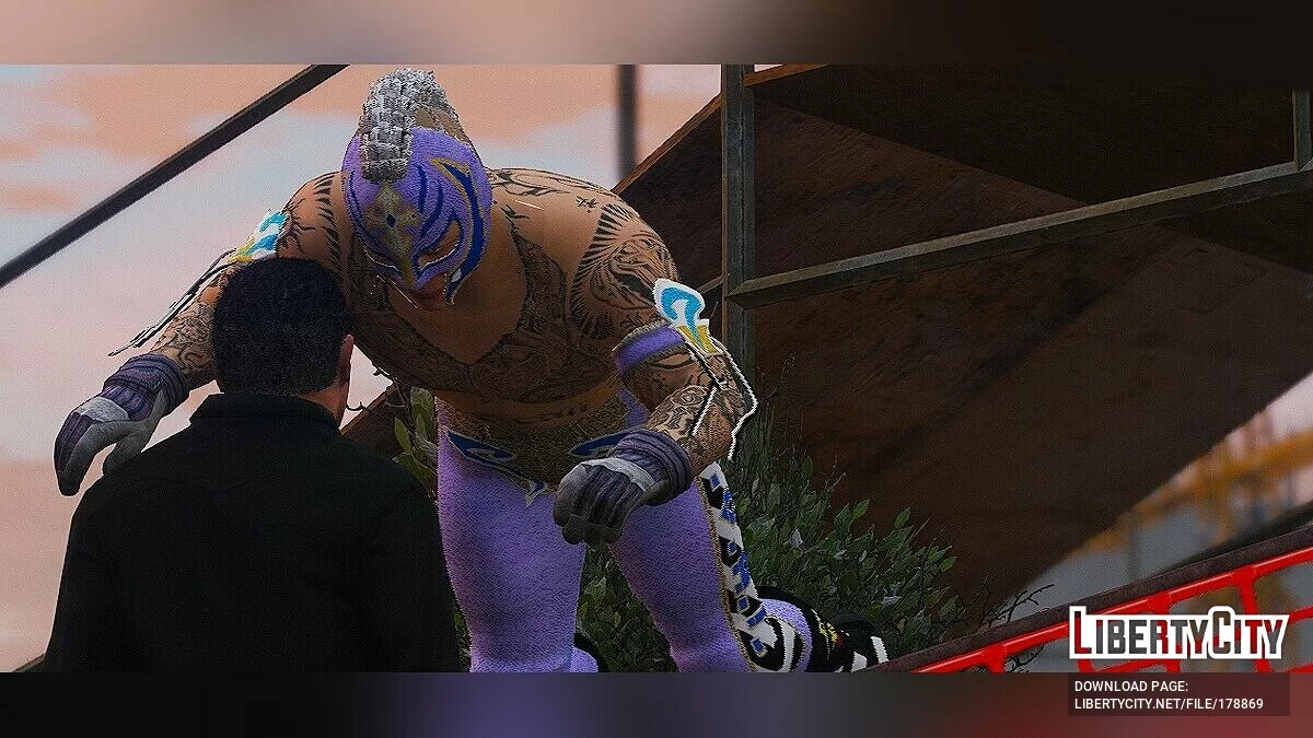 Рей Мистерио из WWE2k20 / GTA 5