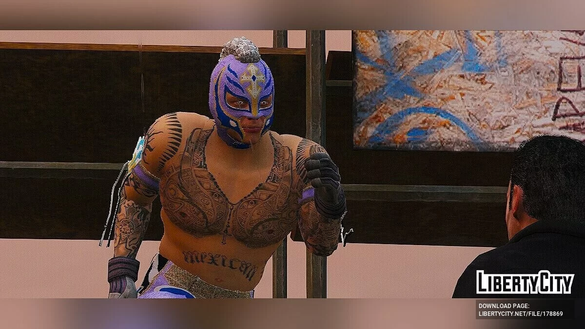 Рей Мистерио из WWE2k20 / GTA 5