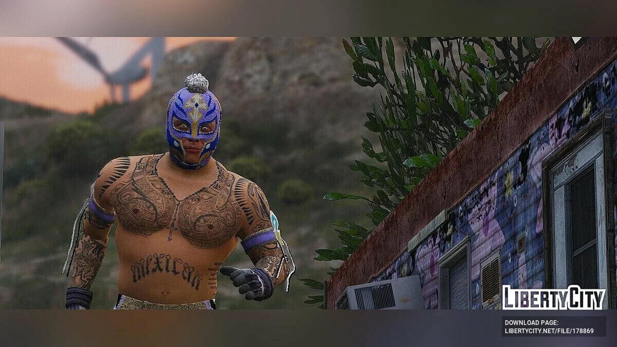 Рей Мистерио из WWE2k20 / GTA 5