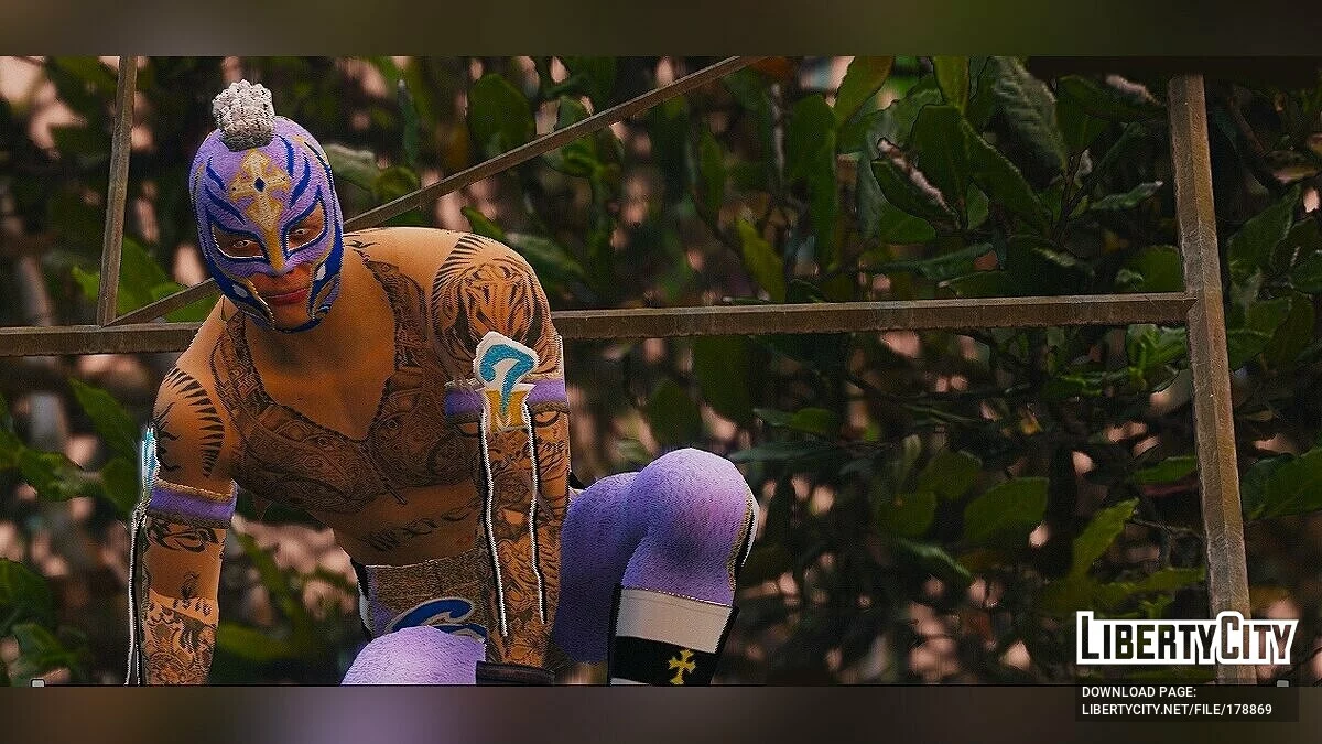 Рей Мистерио из WWE2k20 / GTA 5