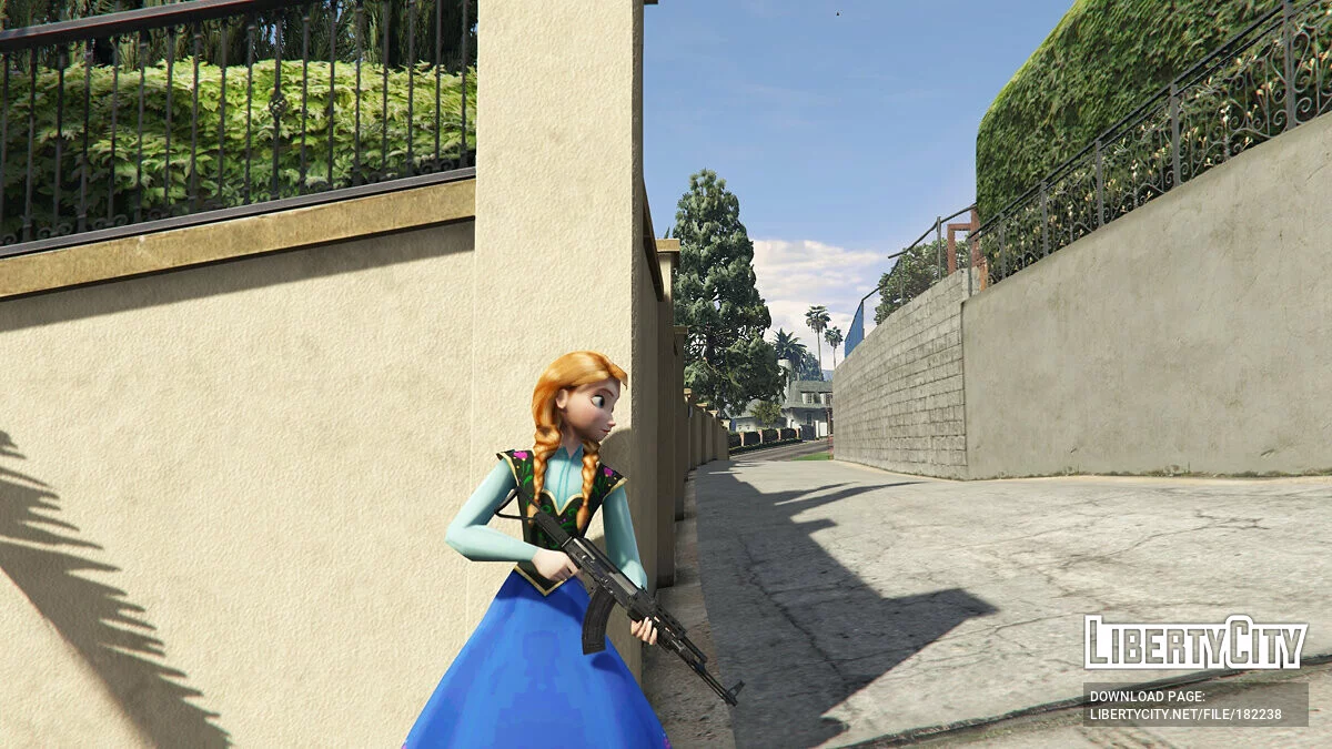 Анна из Frozen v0.1 / GTA 5