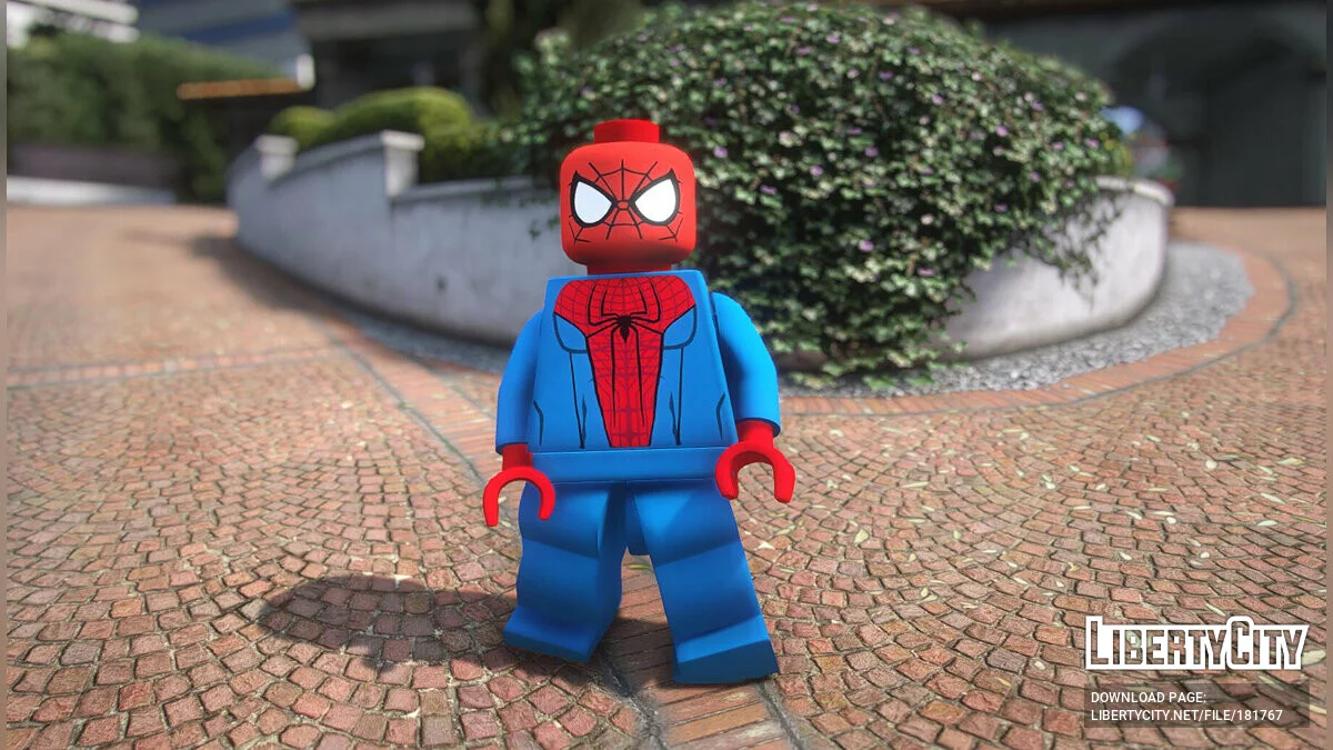 Lego Человек-паук v1.0 / GTA 5