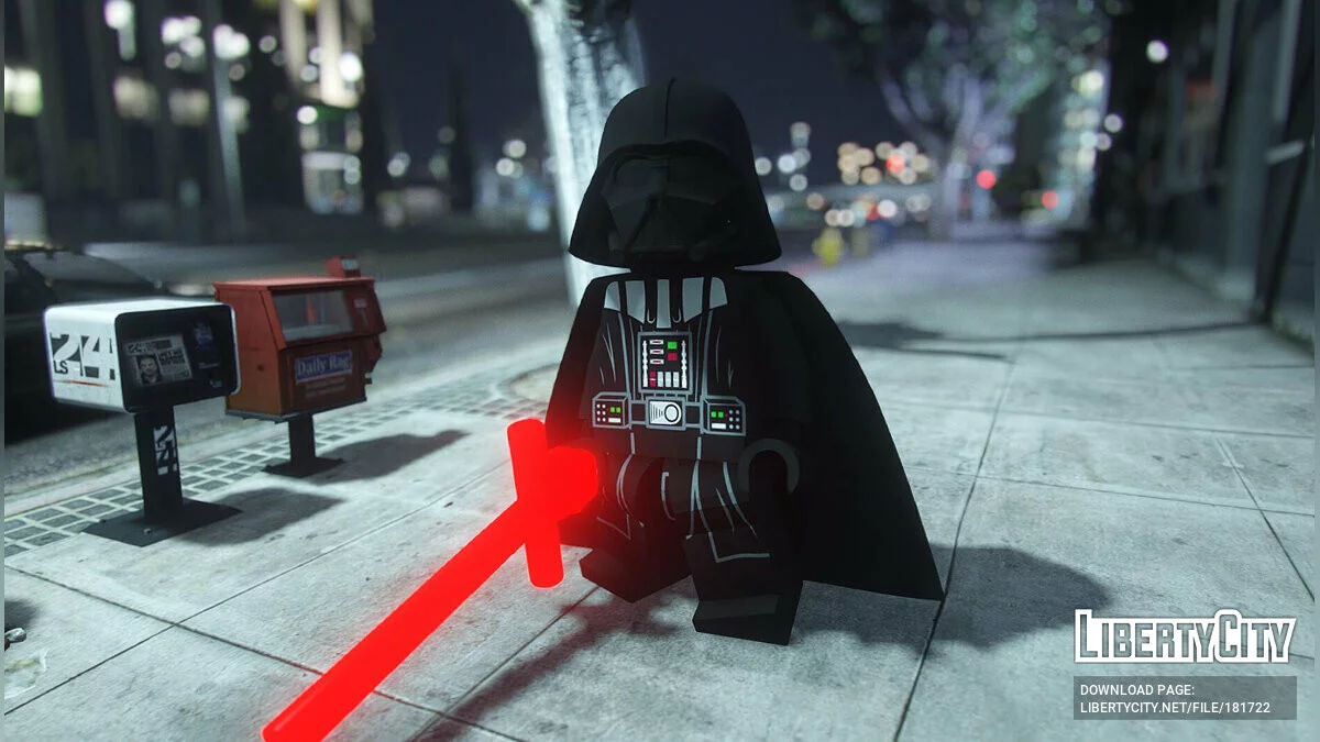 Lego Дарт Вейдер v1.0 / GTA 5