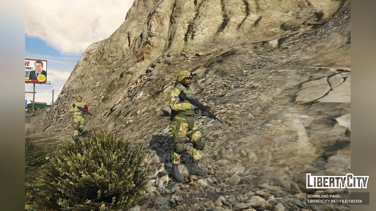 Военнослужащий Австралии / GTA 5