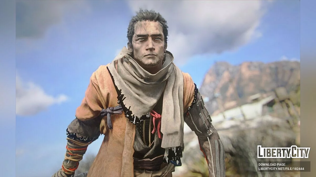 Волк из Sekiro: Shadows Die Twice v1.0 / GTA 5
