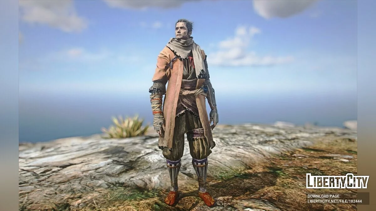 Волк из Sekiro: Shadows Die Twice v1.0 / GTA 5