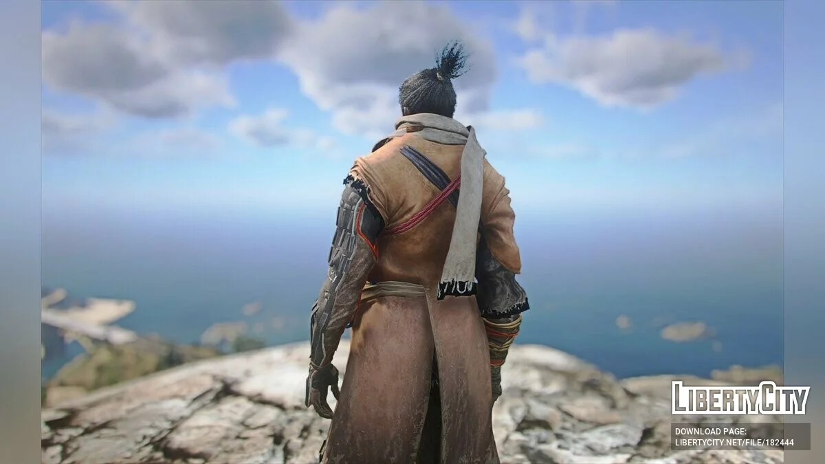 Волк из Sekiro: Shadows Die Twice v1.0 / GTA 5